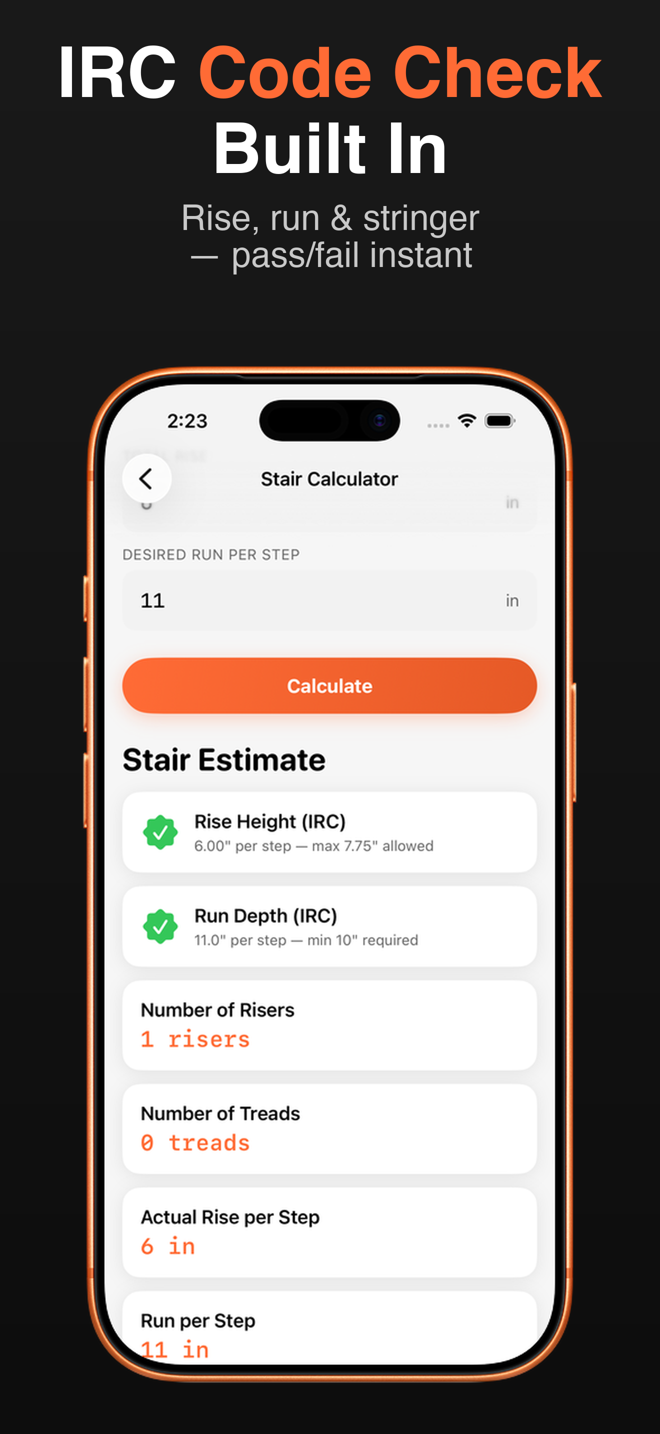 Contractor Calc Pro screenshot 2