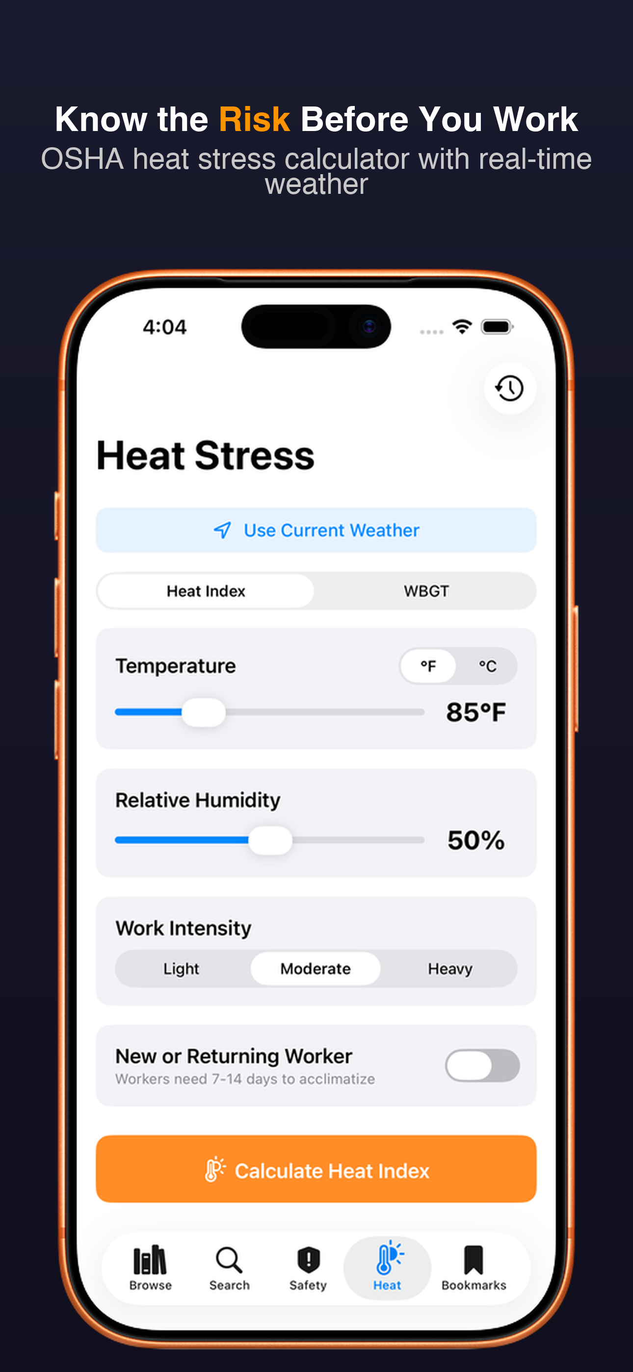 OSHA Reference screenshot 2