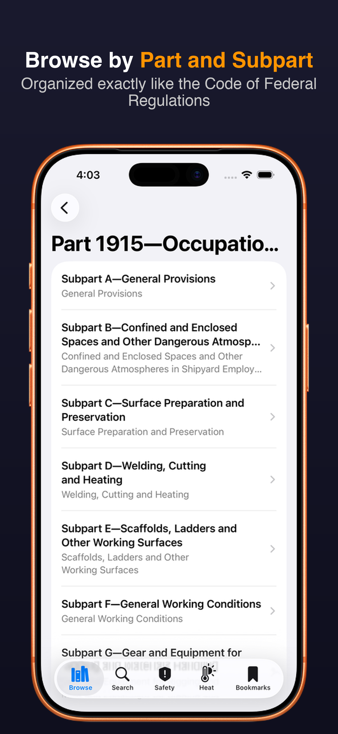 OSHA Reference screenshot 6