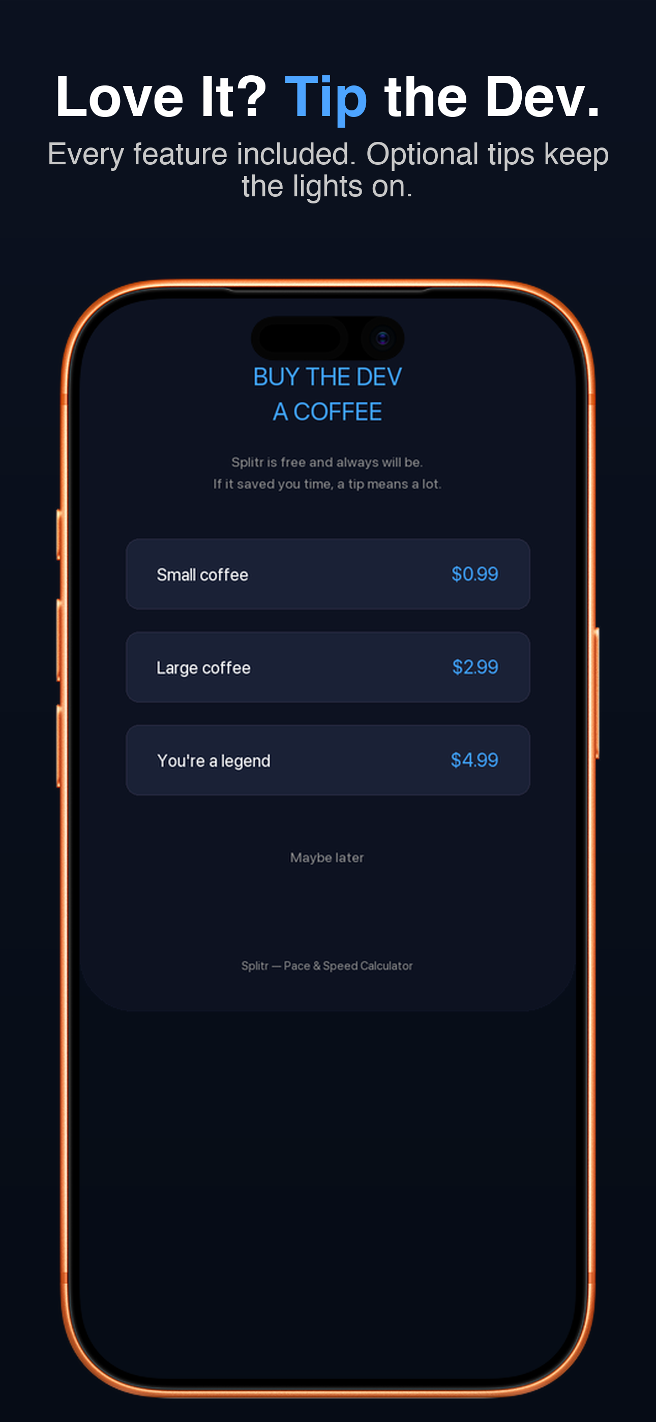 Splitr: Run Calculator screenshot 10