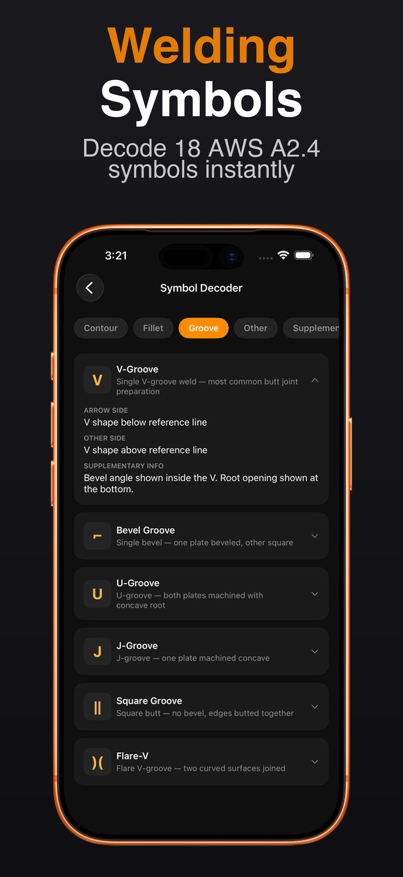 Welding Reference Pro screenshot 5