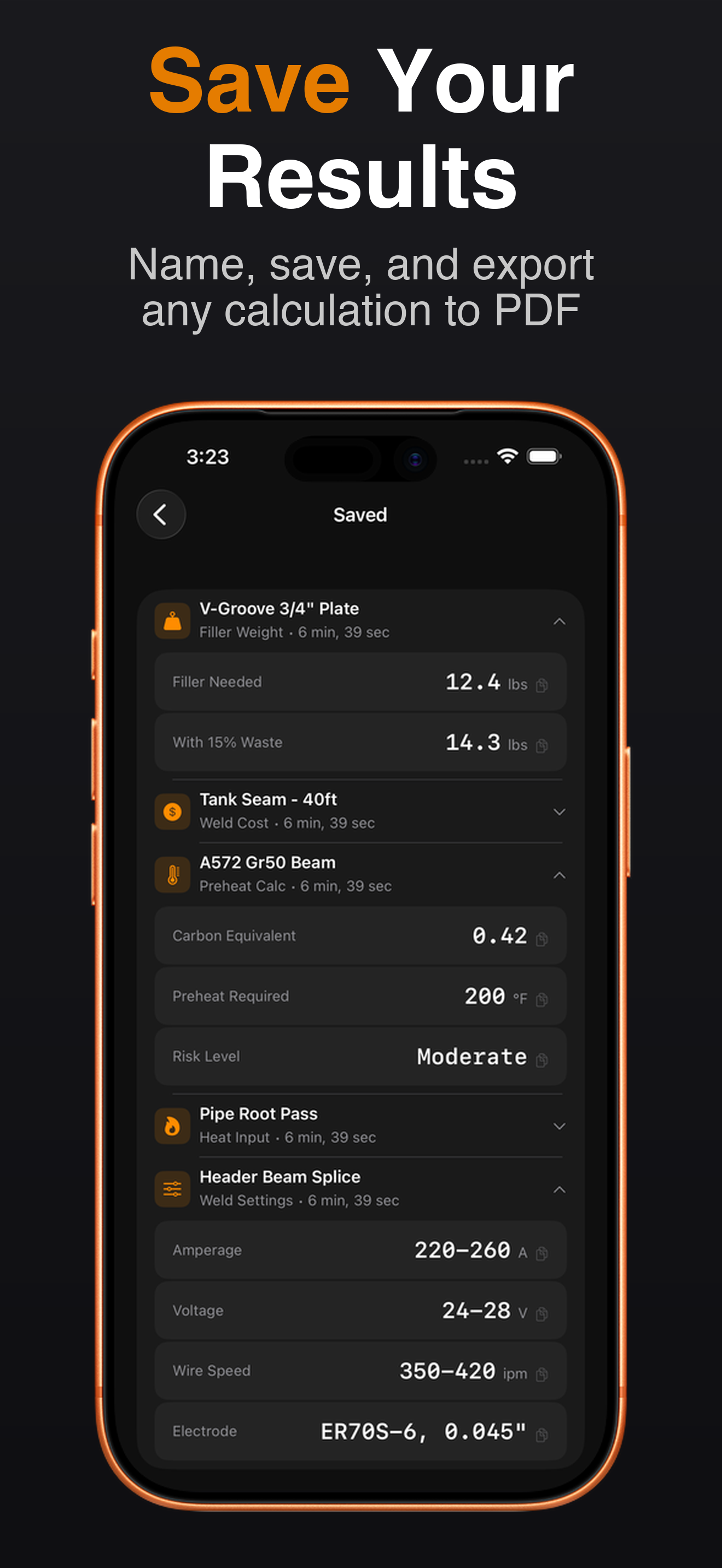 Welding Reference Pro screenshot 6