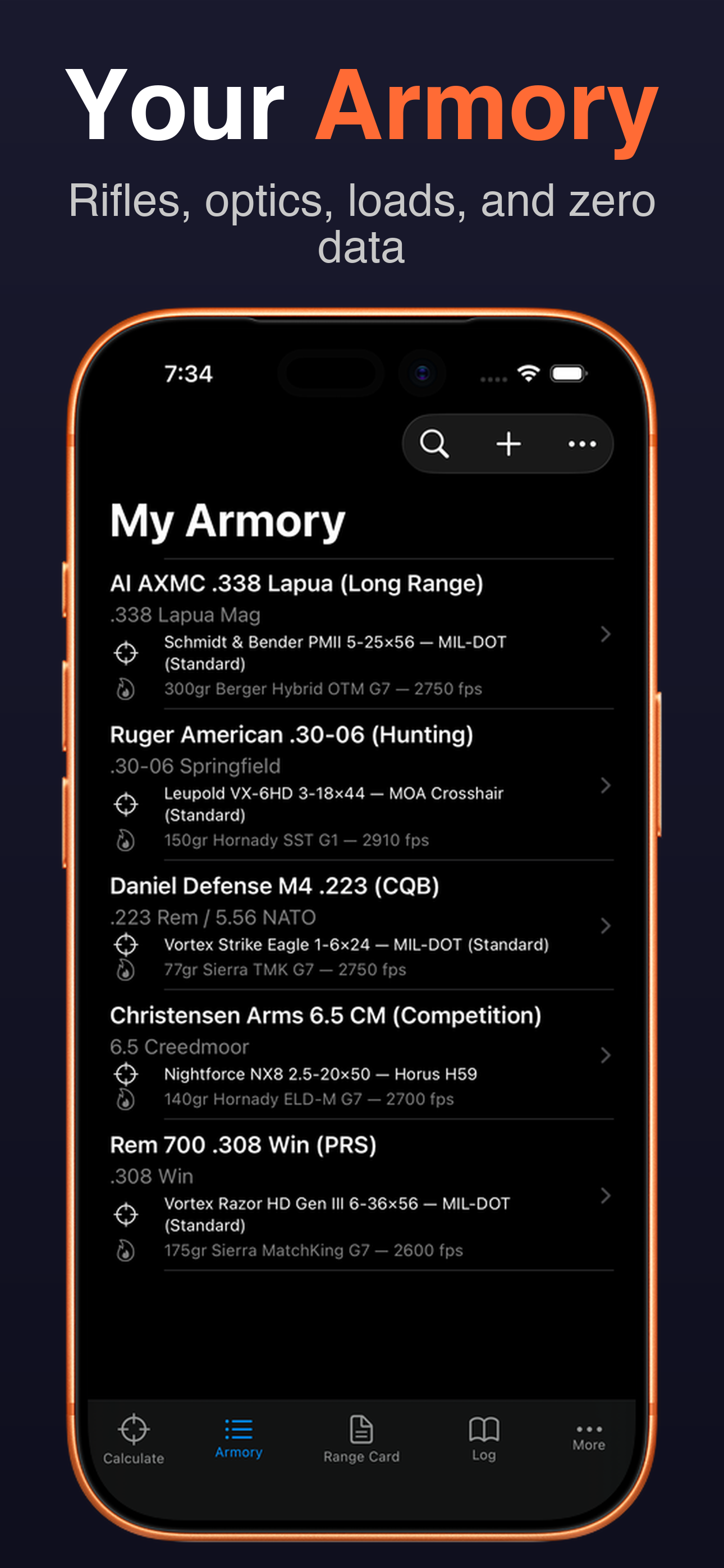 Zima: Ballistics Calculator screenshot 6