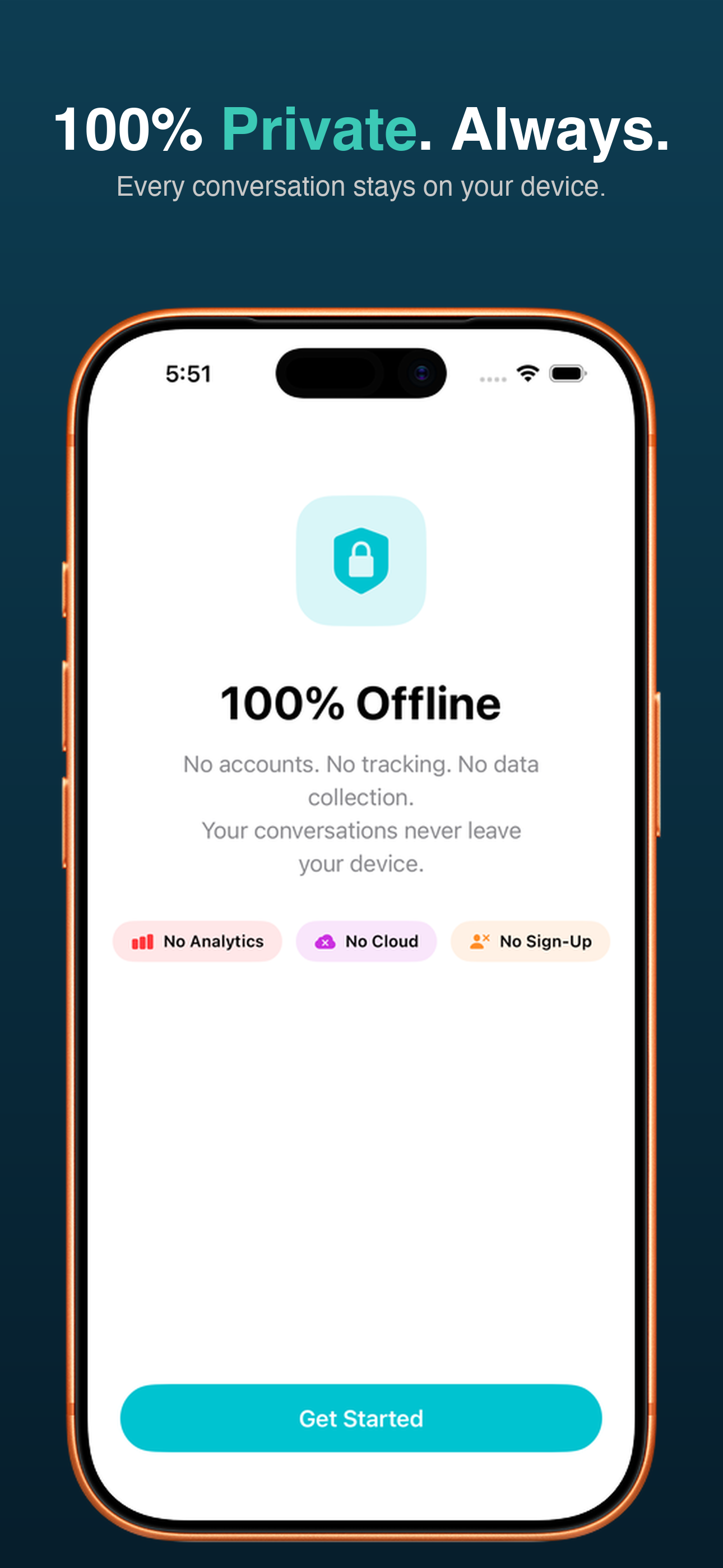 Zima: Offline AI screenshot 4
