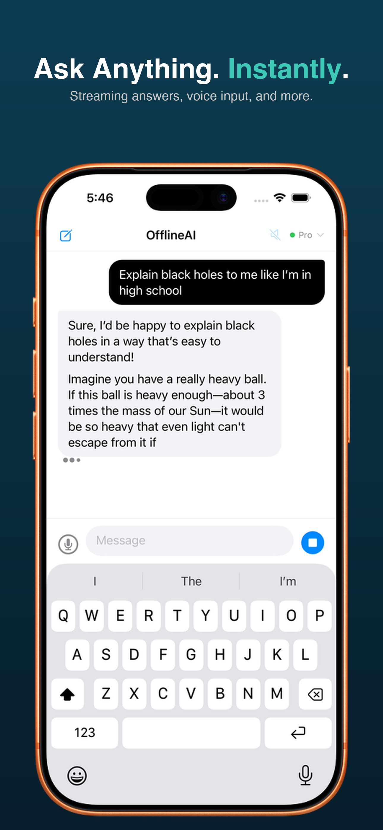 Zima: Offline AI screenshot 6